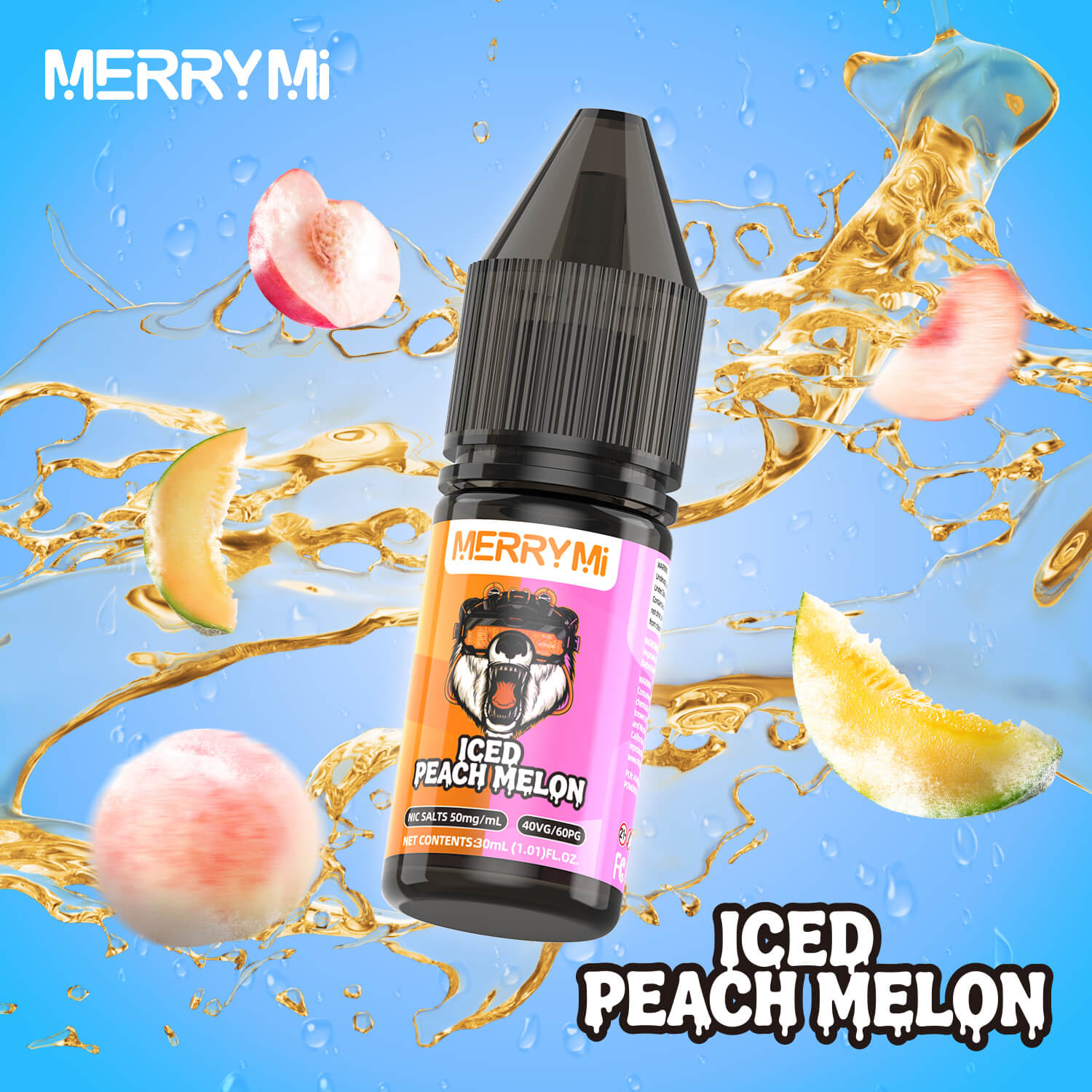 🍑 Iced Peach Melon