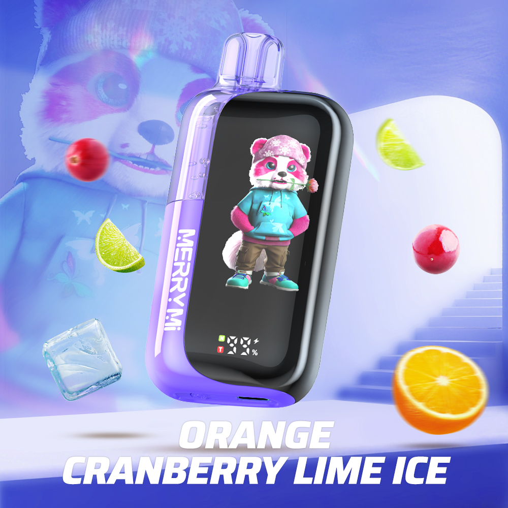 🍊 Orange Cranberry Lime Ice